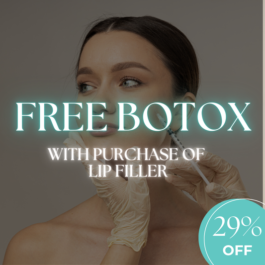 Buy 1 Syringe of Lip Filler, Get 20 Units of Botox FREE!