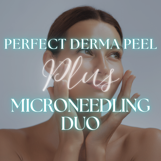 Get Glowing Perfect Derma Peel + Microneedling Duo