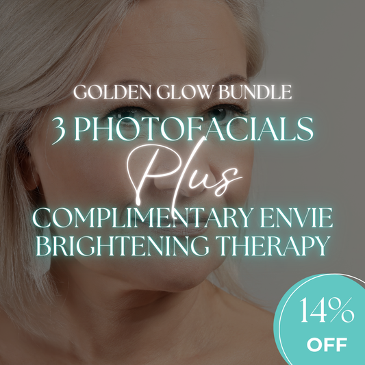 Golden Glow Bundle: IPL Photofacial Series + Brightening Therapy