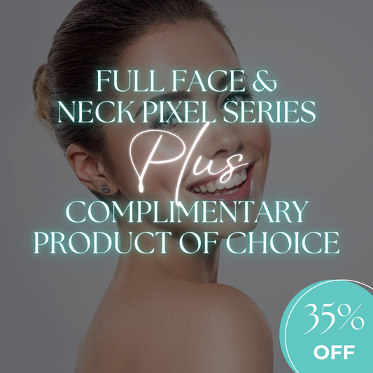 Full Face & Neck Pixel Series + Complimentary Product of Choice!